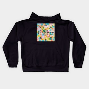 Southwestern Arrows and Angles Pattern Kids Hoodie